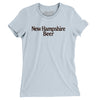 New Hampshire Beer Women's T-Shirt-Light Blue-Allegiant Goods Co. Vintage Sports Apparel