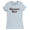 Missouri Beer Women's T-Shirt-Light Blue-Allegiant Goods Co. Vintage Sports Apparel