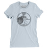 Idaho State Quarter Women's T-Shirt-Light Blue-Allegiant Goods Co. Vintage Sports Apparel