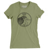 Idaho State Quarter Women's T-Shirt-Light Olive-Allegiant Goods Co. Vintage Sports Apparel