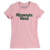 Minnesota Weed Women's T-Shirt-Light Pink-Allegiant Goods Co. Vintage Sports Apparel