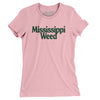 Mississippi Weed Women's T-Shirt-Light Pink-Allegiant Goods Co. Vintage Sports Apparel