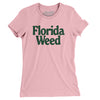 Florida Weed Women's T-Shirt-Light Pink-Allegiant Goods Co. Vintage Sports Apparel