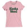 Alaska Weed Women's T-Shirt-Light Pink-Allegiant Goods Co. Vintage Sports Apparel