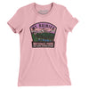 Mt. Rainier National Park Badge Women's T-Shirt-Light Pink-Allegiant Goods Co. Vintage Sports Apparel