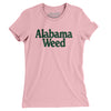 Alabama Weed Women's T-Shirt-Light Pink-Allegiant Goods Co. Vintage Sports Apparel