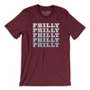 Philly Repeat Men/Unisex T-Shirt-Maroon-Allegiant Goods Co. Vintage Sports Apparel