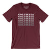 Columbia Repeat Men/Unisex T-Shirt-Maroon-Allegiant Goods Co. Vintage Sports Apparel