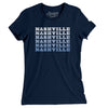 Nashville Repeat Women's T-Shirt-Midnight Navy-Allegiant Goods Co. Vintage Sports Apparel