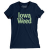 Iowa Weed Women's T-Shirt-Midnight Navy-Allegiant Goods Co. Vintage Sports Apparel