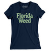 Florida Weed Women's T-Shirt-Midnight Navy-Allegiant Goods Co. Vintage Sports Apparel