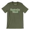 Kentucky Weed Men/Unisex T-Shirt-Military Green-Allegiant Goods Co. Vintage Sports Apparel