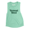 Vermont Weed Women's Flowey Scoopneck Muscle Tank-Mint-Allegiant Goods Co. Vintage Sports Apparel