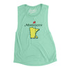 Minnesota Golf Women's Flowey Scoopneck Muscle Tank-Mint-Allegiant Goods Co. Vintage Sports Apparel