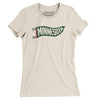 Minnesota Pennant Women's T-Shirt-Natural-Allegiant Goods Co. Vintage Sports Apparel