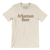 Arkansas Beer Men/Unisex T-Shirt-Natural-Allegiant Goods Co. Vintage Sports Apparel