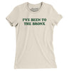 I've Been To The Bronx Women's T-Shirt-Natural-Allegiant Goods Co. Vintage Sports Apparel