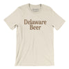 Delaware Beer Men/Unisex T-Shirt-Natural-Allegiant Goods Co. Vintage Sports Apparel