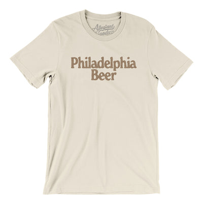 Philadelphia Beer Men/Unisex T-Shirt-Natural-Allegiant Goods Co. Vintage Sports Apparel