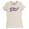 Orlando Pennant Women's T-Shirt-Natural-Allegiant Goods Co. Vintage Sports Apparel