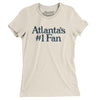 Atlanta's Number 1 Fan Women's T-Shirt-Natural-Allegiant Goods Co. Vintage Sports Apparel