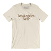 Los Angeles Beer Men/Unisex T-Shirt-Natural-Allegiant Goods Co. Vintage Sports Apparel