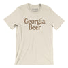 Georgia Beer Men/Unisex T-Shirt-Natural-Allegiant Goods Co. Vintage Sports Apparel