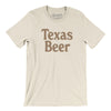 Texas Beer Men/Unisex T-Shirt-Natural-Allegiant Goods Co. Vintage Sports Apparel