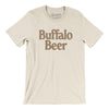 Buffalo Beer Men/Unisex T-Shirt-Natural-Allegiant Goods Co. Vintage Sports Apparel