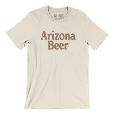 Arizona Beer Men/Unisex T-Shirt-Natural-Allegiant Goods Co. Vintage Sports Apparel