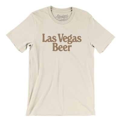 Las Vegas Beer Men/Unisex T-Shirt-Natural-Allegiant Goods Co. Vintage Sports Apparel