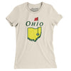 Ohio Golf Women's T-Shirt-Natural-Allegiant Goods Co. Vintage Sports Apparel