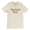 Vermont Beer Men/Unisex T-Shirt-Natural-Allegiant Goods Co. Vintage Sports Apparel