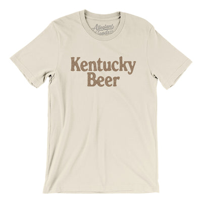 Kentucky Beer Men/Unisex T-Shirt-Natural-Allegiant Goods Co. Vintage Sports Apparel