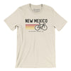 New Mexico Cycling Men/Unisex T-Shirt-Natural-Allegiant Goods Co. Vintage Sports Apparel