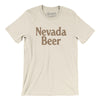 Nevada Beer Men/Unisex T-Shirt-Natural-Allegiant Goods Co. Vintage Sports Apparel