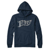 Dallas Pennant Hoodie-Navy Blue-Allegiant Goods Co. Vintage Sports Apparel