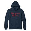 Houston's Number 1 Fan Hoodie-Navy Blue-Allegiant Goods Co. Vintage Sports Apparel