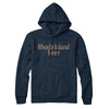 Rhode Island Beer Hoodie-Navy Blue-Allegiant Goods Co. Vintage Sports Apparel