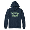 Nevada Weed Hoodie-Navy Blue-Allegiant Goods Co. Vintage Sports Apparel