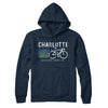 Charlotte Cycling Hoodie-Navy Blue-Allegiant Goods Co. Vintage Sports Apparel