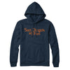 San Diego's Number 1 Fan Hoodie-Navy Blue-Allegiant Goods Co. Vintage Sports Apparel