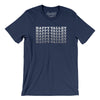 Happy Valley Repeat Men/Unisex T-Shirt-Navy-Allegiant Goods Co. Vintage Sports Apparel