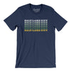 Salt Lake City Repeat Men/Unisex T-Shirt-Navy-Allegiant Goods Co. Vintage Sports Apparel