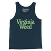 Virginia Weed Men/Unisex Tank Top-Navy-Allegiant Goods Co. Vintage Sports Apparel