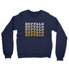 Buffalo Repeat Midweight French Terry Crewneck Sweatshirt-Navy-Allegiant Goods Co. Vintage Sports Apparel