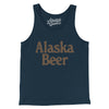 Alaska Beer Men/Unisex Tank Top-Navy-Allegiant Goods Co. Vintage Sports Apparel