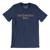 San Francisco Beer Men/Unisex T-Shirt-Navy-Allegiant Goods Co. Vintage Sports Apparel