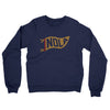 Nola Pennant Midweight French Terry Crewneck Sweatshirt-Navy-Allegiant Goods Co. Vintage Sports Apparel