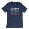 Tucson Repeat Men/Unisex T-Shirt-Navy-Allegiant Goods Co. Vintage Sports Apparel